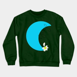 blue moon Crewneck Sweatshirt